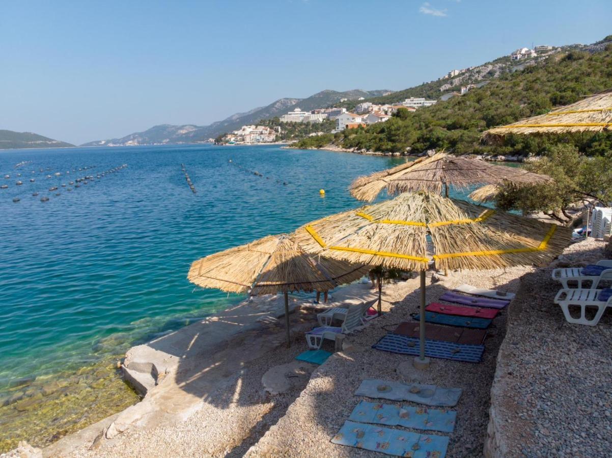 Beautiful Fully Renovated Apartment By The Sea, Large Balcony With Enchanting Views Neum Eksteriør billede